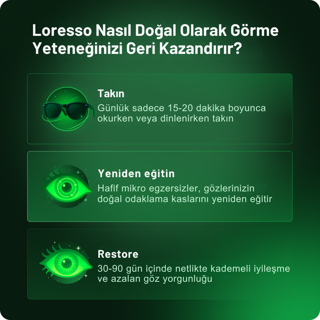 Loresso Göz Düzeltici Gözlük